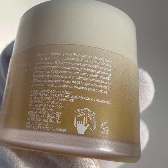 Laneige Lip Sleeping Mask Eggnog Latte Lip Balm Full Size 20g / 0.70 oz Egg Nog - Picture 7 of 12